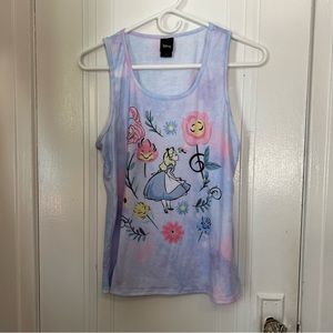 Disney Hot Topic Alice in Wonderland tank top
